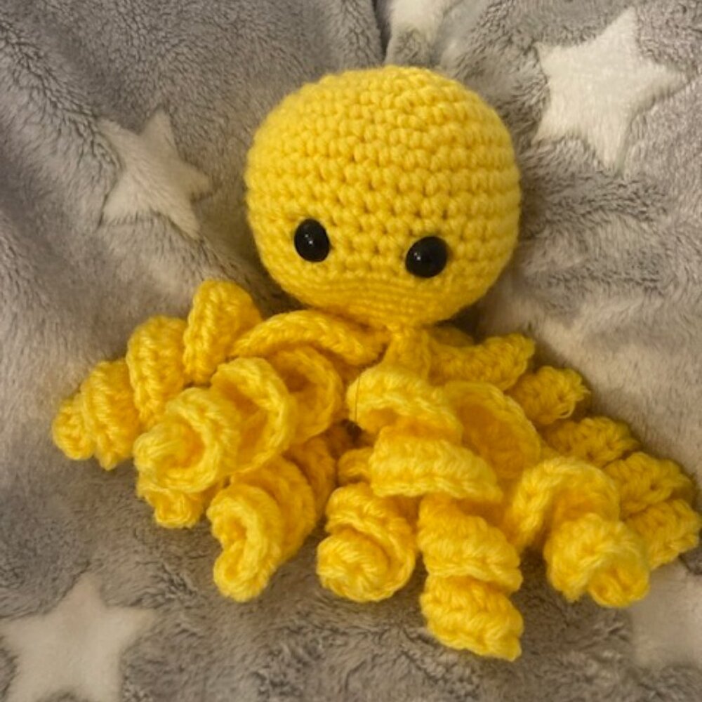 Handmade Crochet Jellyfish Toy